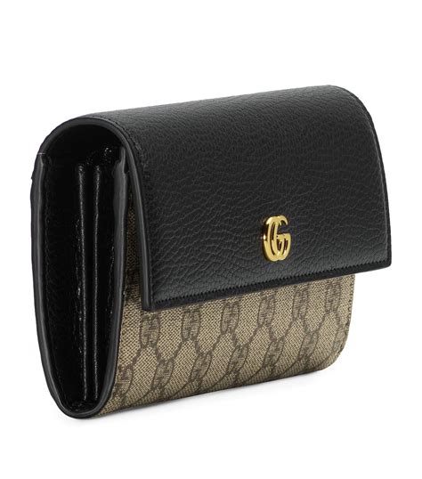 gucci marmont continental wallet|Gucci Marmont wallet small.